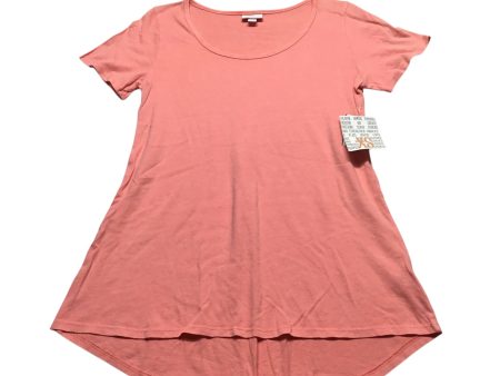 Tunic Short Sleeve By Lularoe In Peach, Size: Xs For Cheap