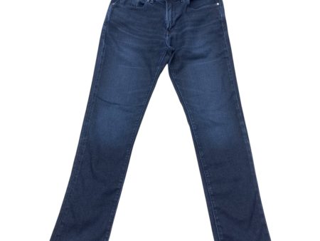 Jeans Skinny By Banana Republic In Blue Denim, Size: 12 Fashion