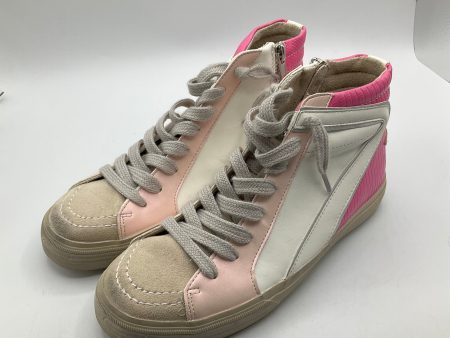 Shoes Sneakers By Shu Shop In Pink & White, Size: 6.5 Online Sale