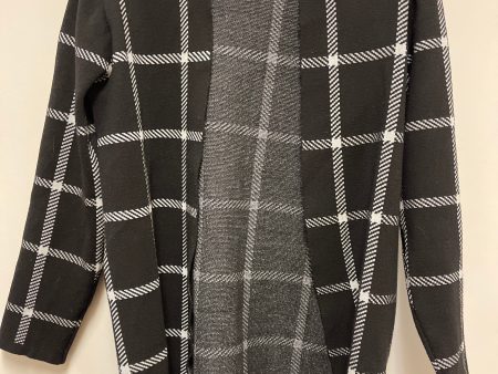 Cardigan By Andrea Jovine In Black & White, Size: M Online Hot Sale