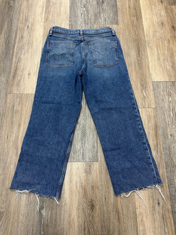 Jeans Cropped By Hudson In Blue Denim, Size: 8 29 Online Hot Sale