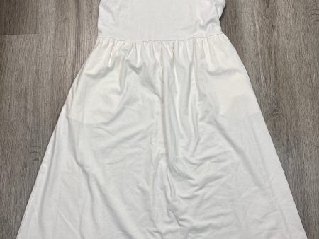 Dress Casual Maxi By A New Day In White, Size: M For Cheap