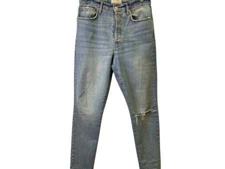 Jeans Skinny By We The Free In Blue, Size:10 Hot on Sale