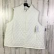 Vest Puffer & Quilted By Time And Tru In White, Size: 3x Online Hot Sale