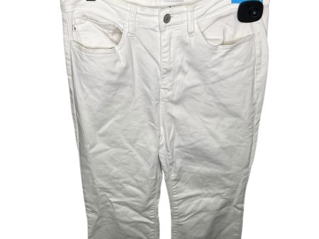 Jeans Boot Cut By Judy Blue In White, Size: 8 For Sale