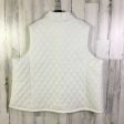 Vest Puffer & Quilted By Time And Tru In White, Size: 3x Online Hot Sale