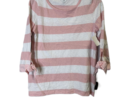 Top Short Sleeve By Crown And Ivy In Pink, Size: Sp Hot on Sale