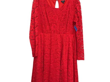 Dress Party Short By Torrid In Red, Size:2X For Sale