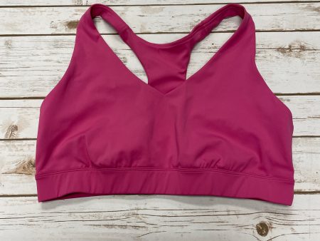 Athletic Bra By Tek Gear In Pink, Size: Xl Online Sale