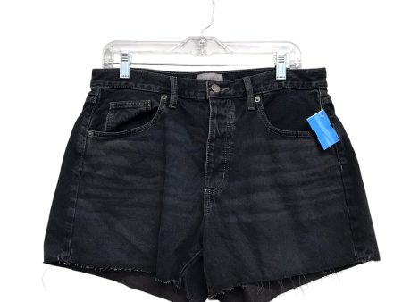 Shorts By Universal Thread In Black Denim, Size:8 For Discount