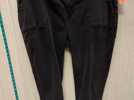 Jeans Cropped By Paige In Black Denim, Size: 18 Online Hot Sale