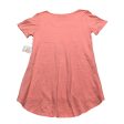 Tunic Short Sleeve By Lularoe In Peach, Size: Xs For Cheap