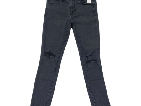 Jeans Jeggings By American Eagle In Black Denim, Size: 12 For Sale