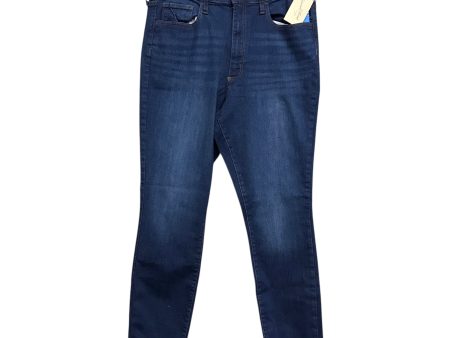 Jeans Skinny By Universal Thread In Blue Denim, Size:14L Fashion