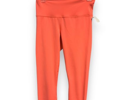 Athletic Leggings By 90 Degrees By Reflex In Coral, Size: S Online Sale