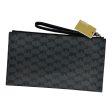 Wristlet Designer By Michael Kors In Black & Grey, Size:Medium Fashion