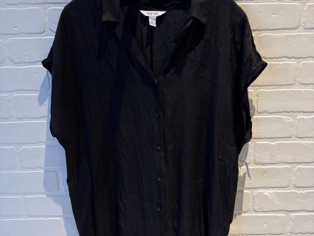 Top Short Sleeve By Nine West In Black, Size: Xl For Sale