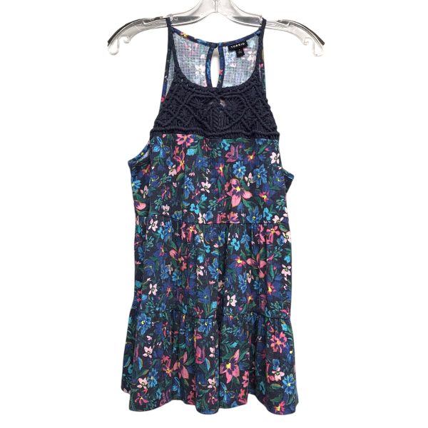 Top Sleeveless By Torrid In Floral Print, Size:1X Online