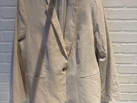 Blazer By J. Crew In Beige, Size: 1x Fashion