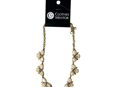 Necklace Statement By J. Crew In Gold Hot on Sale