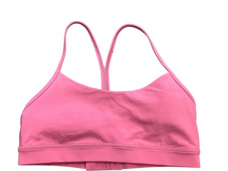 Athletic Bra By Lululemon In Pink, Size: 8 on Sale