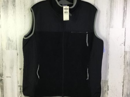 Vest Fleece By Old Navy In Black, Size: Xl Sale