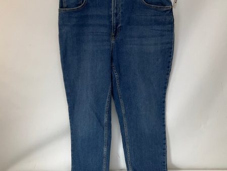 Jeans Straight By Everlane In Blue Denim, Size: 16 For Cheap