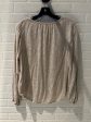 Top Long Sleeve By Cloth & Stone In Tan, Size: M For Cheap