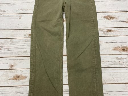 Jeans Straight By Cme In Green, Size: 0 Online Sale