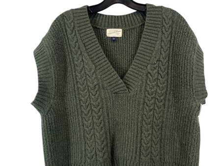 Vest Sweater By Universal Thread In Green, Size: L Online