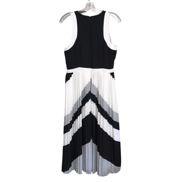 Dress Party Midi By Banana Republic In Black & White, Size:Xs Online Sale