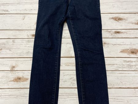 Jeans Skinny By Gap In Blue Denim, Size: 4 Supply