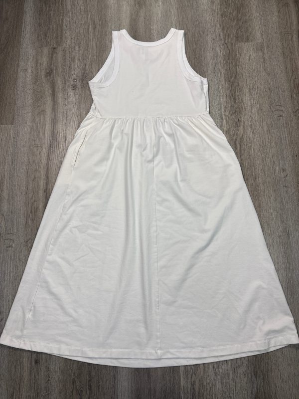 Dress Casual Maxi By A New Day In White, Size: M For Cheap