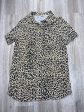 Top Short Sleeve By Ascot and Hart In Leopard Print, Size: M For Cheap