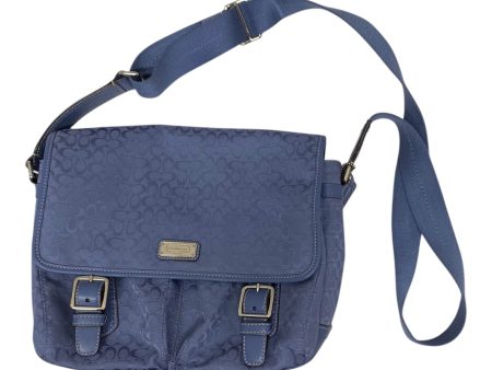 Crossbody Designer By Coach In Blue, Size:Medium Hot on Sale