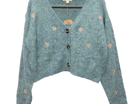 Sweater 2Pc By Listicle In Blue, Size:L For Sale