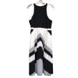 Dress Party Midi By Banana Republic In Black & White, Size:Xs Online Sale