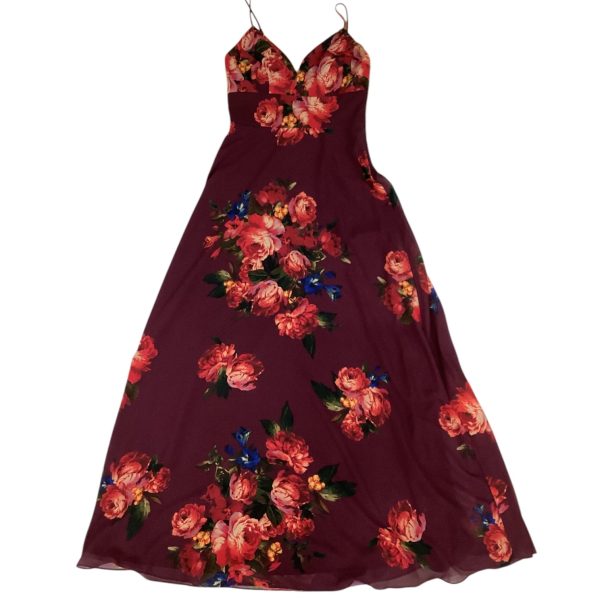 Dress Party Long By Nicole Miller In Floral Print, Size: Xs Supply