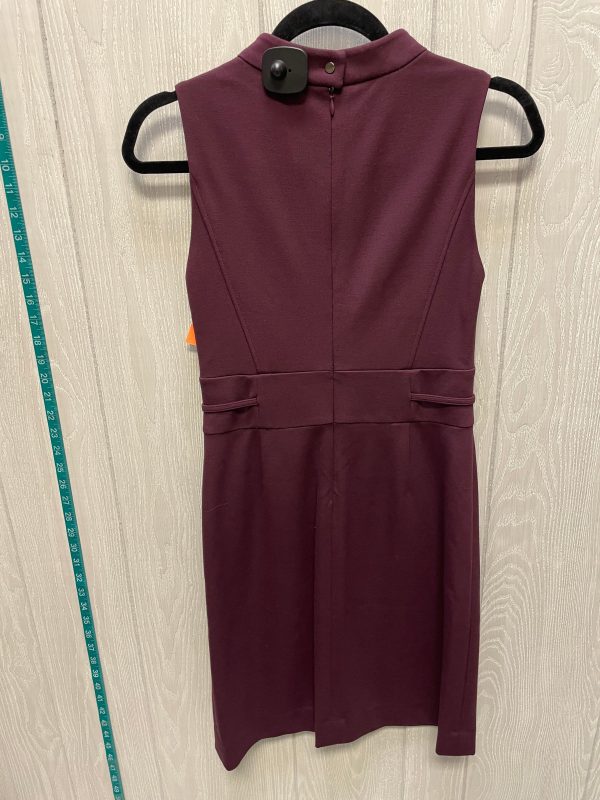 Dress Work By Etcetra In Maroon, Size: Xs Online Hot Sale