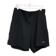 Athletic Shorts By Nike Apparel In Black, Size:Xl on Sale