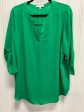 Top 3 4 Sleeve By Chaus In Green, Size: 1x For Discount