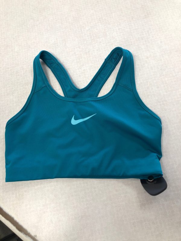 Athletic Bra By Nike Apparel In Teal, Size: M Hot on Sale