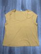 Top Short Sleeve Basic By Old Navy In Yellow, Size: Xxl For Cheap