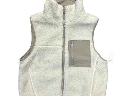 Vest Faux Fur & Sherpa By Love Tree In Cream, Size: S Hot on Sale