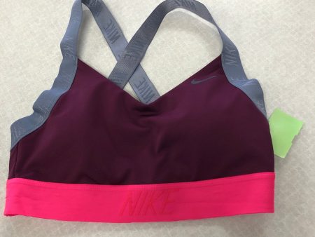 Athletic Bra By Nike Apparel In Purple, Size: S For Discount