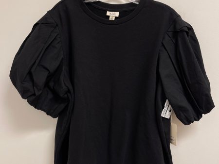 Top Short Sleeve By Ana In Black, Size: 1x Cheap