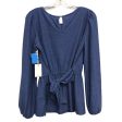 Top Ls By Ava James In Blue, Size:M on Sale