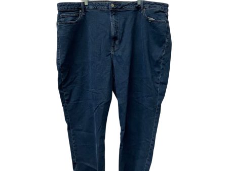 Jeans Straight By Old Navy In Blue, Size:28 on Sale