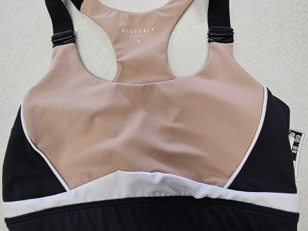 Athletic Bra By Clothes Mentor In Black & Tan, Size: M Sale