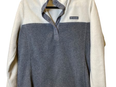 Athletic Fleece By Columbia In Grey & White, Size: L Hot on Sale